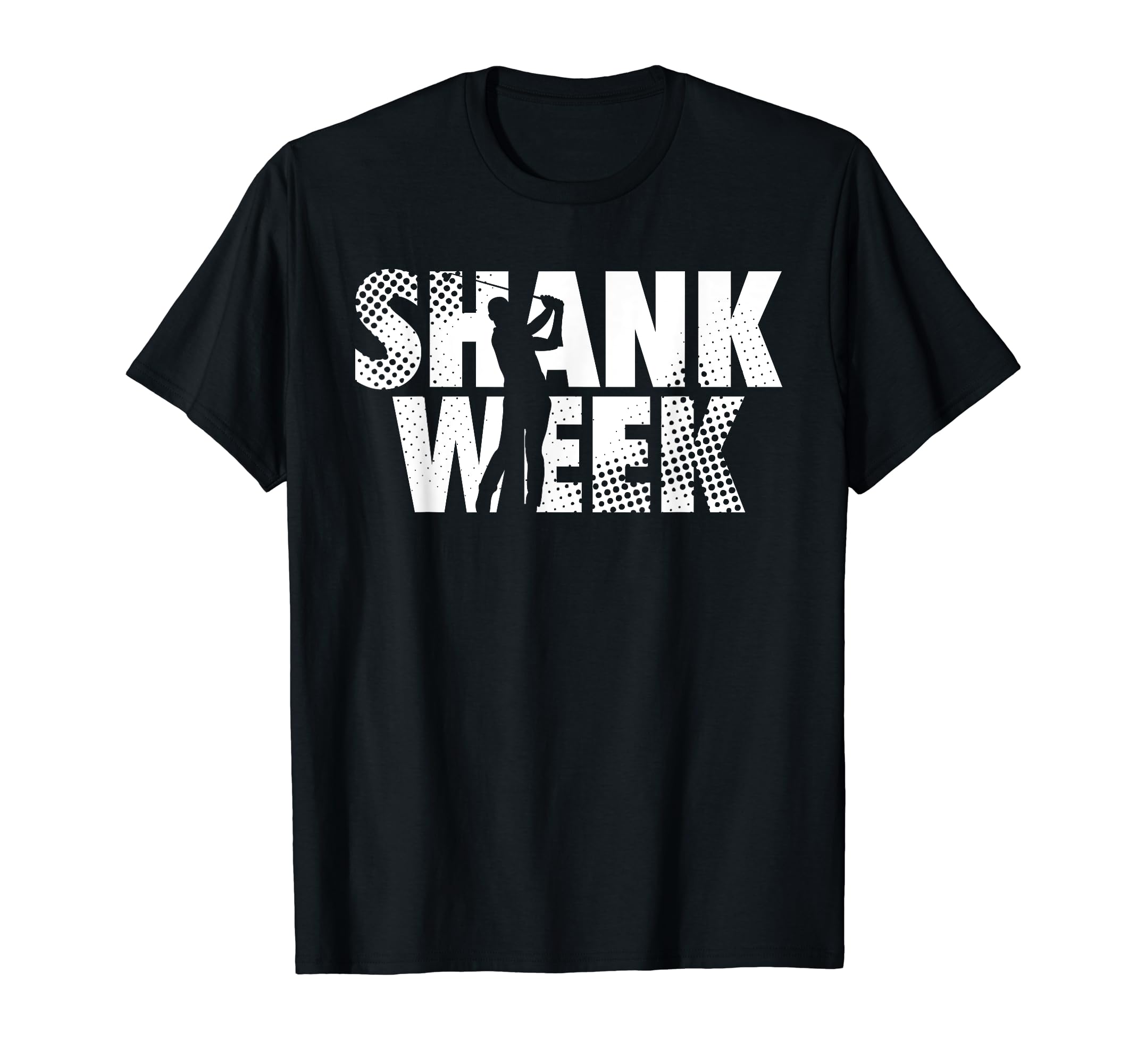 Amazon | Shank Week Funny Golf Tee Tシャツ | Tシャツ・カットソー 通販